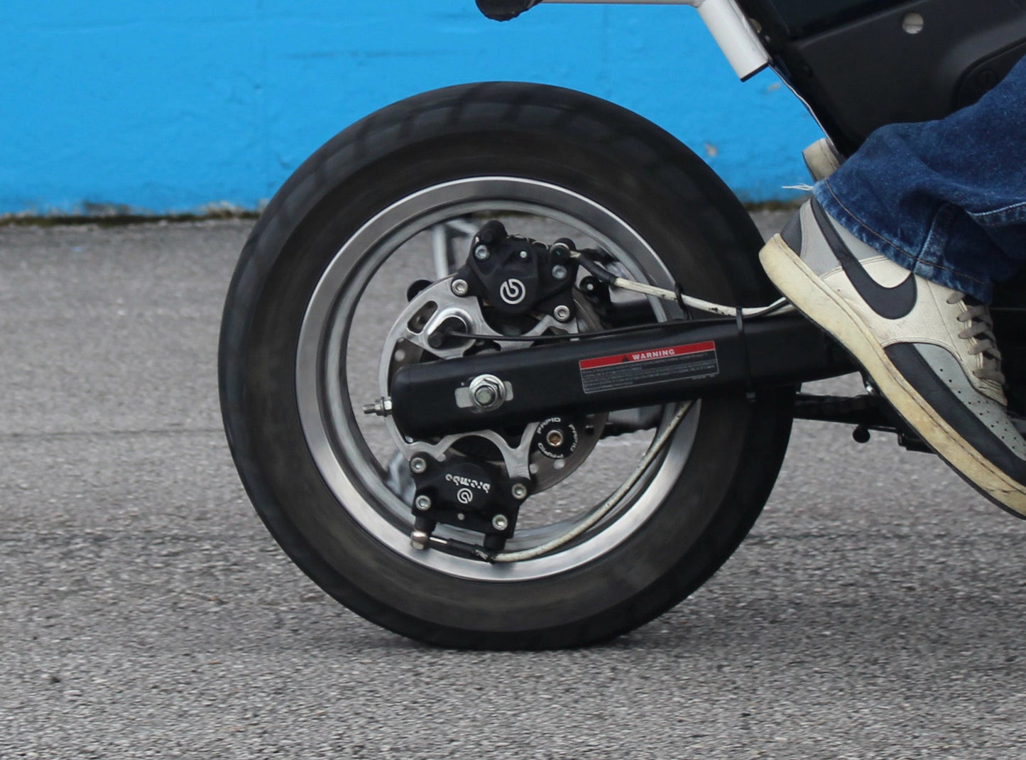 CFMoto Papio Burnout Dual Caliper Bracket